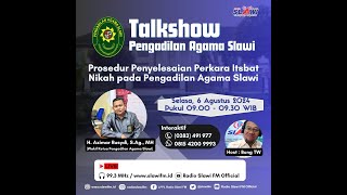 LIVE Prosedur Penyelesaian Perkara Itsbat Nikah [upl. by Cissie]