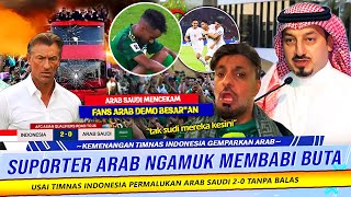 🔴GEMPARKAN TIMUR TENGAH Fans Arab NGAMUK KESETANAN Usai Timnas Indonesia BANT4I Arab Saudi 20 [upl. by Villada]