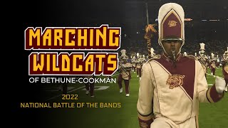 BCU Marching Wildcats 2022 National Battle of the Bands [upl. by Richmound]