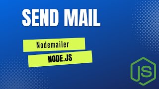 How to SEND MAIL using Nodemailer in Node js  Send Mail from Node js  Nodemailer  Node js [upl. by Stanislaw]