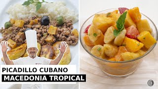 PICADILLO CUBANO y MACEDONIA ¡Recetas con Karlos Arguiñano [upl. by Haisej64]