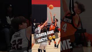 🏀 Floater game crazy ☄️ youthsports highlights sports micdup basketball top10 [upl. by Elehcar]