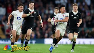 England v New Zealand  AUTUMN NATIONS SERIES 2024 HIGHLIGHTS  11224  NBC Sports [upl. by Schlenger584]