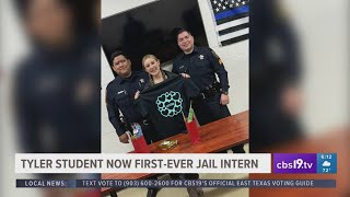 Tyler ISD student gains valuable experience as firstever intern at Smith County Jail [upl. by Nahor]