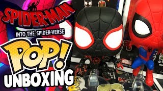 Abriendo TODOS Los Funko POP de SPIDERMAN Into The SpiderVerse [upl. by Rika]