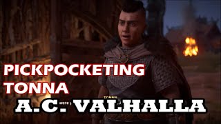 Assassins Creed Valhalla  Consequences of Paying Then Stealing From Tonna [upl. by Anem744]