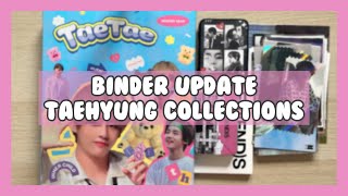 ✨ binder update  taehyung collection  7 binders [upl. by Mowbray]