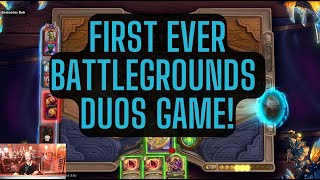 FIRST EVER BATTLEGROUNDS DUOS GAME KIBLER AND BUNNYHOPPOR BATTLEGROUNDS DUOS [upl. by Imoan]