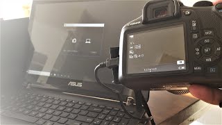 How to Connect Canon Camera to Laptop amp Desktop Computers [upl. by Jandel]