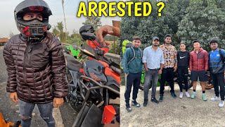 INDIA MA POLICE CASE BHAYO🤬  NEPALINDIA ON SUPERBIKE  Jdrider1000 [upl. by Annwahsal]