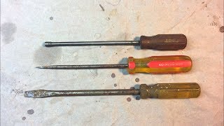 Restoration of Acetate Handled Screwdrivers [upl. by Skelly]