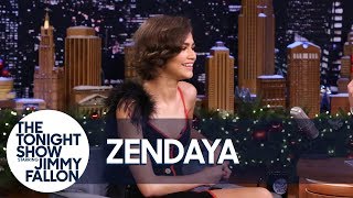 Zendayas Lip Sync Battle Impersonation Caught Bruno Mars Attention [upl. by Belayneh]