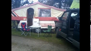 Aber Camper Trailer Tent finished moviewmv [upl. by Remled]