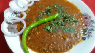 Masoor Daal Recipe l Dhaba style Black Masoor Daal l Quick Masoor Daal Fry [upl. by Ailisab733]