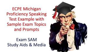 Michigan Proficiency ECPE Speaking Test Example  Sample Oral Exam Topics amp Prompts [upl. by Ithsav964]