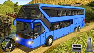 Uphill Offroad Bus Driving Simulator  3D Gameplay [upl. by Reivazx]