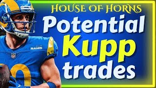 Potential Cooper Kupp trades Lions Steelers Vikings could be options  Should Rams do it [upl. by Araeic]