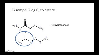 Navngivning af organiske forbindelser [upl. by Jolee]