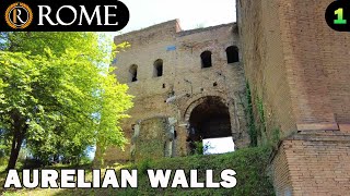 Rome guided tour ➧ Aurelian Walls 1 4K Ultra HD [upl. by Zerep731]