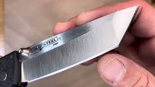 Cold Steel SR1 Lite  Folding Knife Up Close [upl. by Innavoeg]