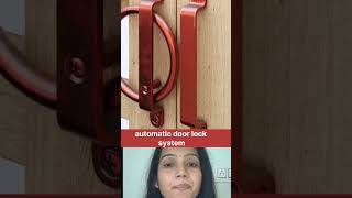 Automatic door lock system 👍😊 technique technology doors locksystem [upl. by Aracaj]