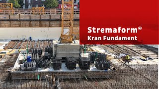 Stremaform® Betonfugenabstellung für Kranfundamente in der Bodenplatte [upl. by Ailehc23]