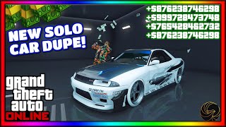 SOLO  NEW SUPER EASY GTA 5 ONLINE CAR DUPLICATION GLITCH  AFTER PATCH 167  PS5XBOXPC [upl. by Herc]