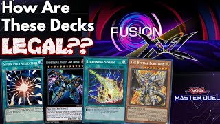 The BEST Decks for Fusion x Xyz Festival [upl. by Aoket]