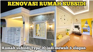 Renovasi rumah subsidi Type 3060 teras minimalis modern [upl. by Romain834]