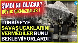 TÜRKİYEYE SAVAŞ UÇAKLARINI VERMEDİLER BÜYÜK ÇIKMAZA GİRDİ   SAVUNMA SANAYİ [upl. by Atlas]