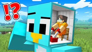 Chip CONTROLS a Milo Whats in Milos head  CHALLENGE in Minecraft [upl. by Tfat]