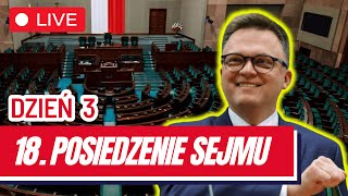 🔴 18 posiedzenie Sejmu  dzień trzeci 27 września 2024  Transmisja na ŻYWO z obrad Sejmu 🔴 [upl. by Rasure428]