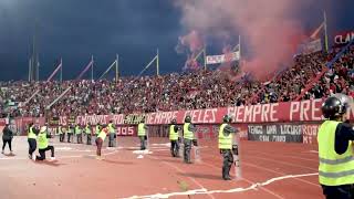 Así suena la barra del Caracas Fc desde el estadio olímpico de la UCV vs tochera [upl. by Lodnar]