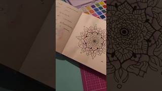 Mandala a mano libera tutorial mandala sketchbook art arte [upl. by Sailesh]