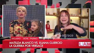 Se dijeron de todo terrible cruce entre Eliana Guercio y Matilda Blanco [upl. by Norene]