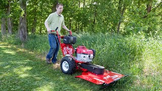 Power Brush Cutter from TURF TEQ  Professional Grounds Care Equipment [upl. by Inalaeham]