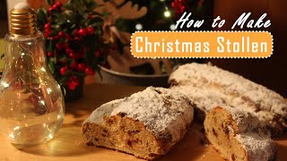 How to Make a Christmas Stollen  Christstollen [upl. by Kathlin]