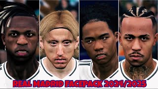 PES 2017 REAL MADRID FACEPACK 2024 2025 [upl. by Mazman128]