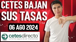 Tasas de Cetes Bajan demasiado  Actualización semanal [upl. by Nigam491]