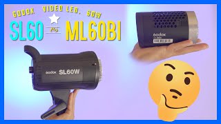 🌟 GODOX SL 60 vs ML 60 BI ¿Cuál es MEJOR 🤔 [upl. by Tove]