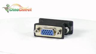 DVII 241 Pin Male to VGA Female Video Converter Adapter from Dinodirectcom [upl. by Suinuj450]