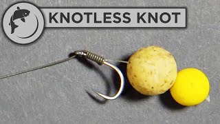 How To Tie a Knotless Knot or Hair Rig [upl. by Andrade574]