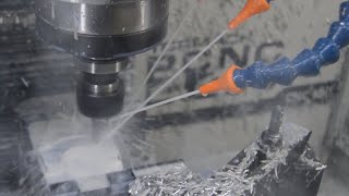 Tormach PCNC 440 Tearing up Aluminum  ASMR [upl. by Elyod]