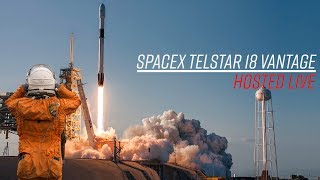 Watch SpaceX launch the Telstar 18 Vantage Satellite [upl. by Remy]