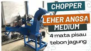 4 mata pisau vertical Chopper leher angsa medium [upl. by Shalne]