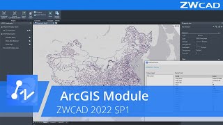 ArcGIS Module  ZWCAD 2022 SP1 [upl. by Verlie]