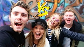 ZALFIE VS SOPPY PUBLIC CHALLENGE [upl. by Yalhsa543]