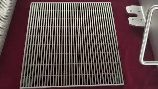 Sales wedge wire screen filter Falt panels for coal mineral water treatment wastewater filtration [upl. by Esidarap]