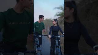 Jannat zubair 💗 and Aayan Zubair 💗 cycling [upl. by Manvil606]