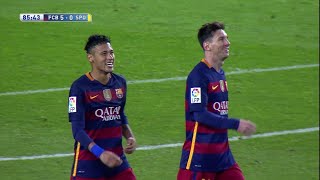 Lionel Messi vs Sporting Gijon Home 201516 1080i HD [upl. by Dicks]